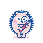 はりねずみのイメージキャラクター