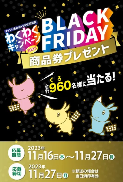 富士薬品グループ(フジ)2023ブラックフライデー