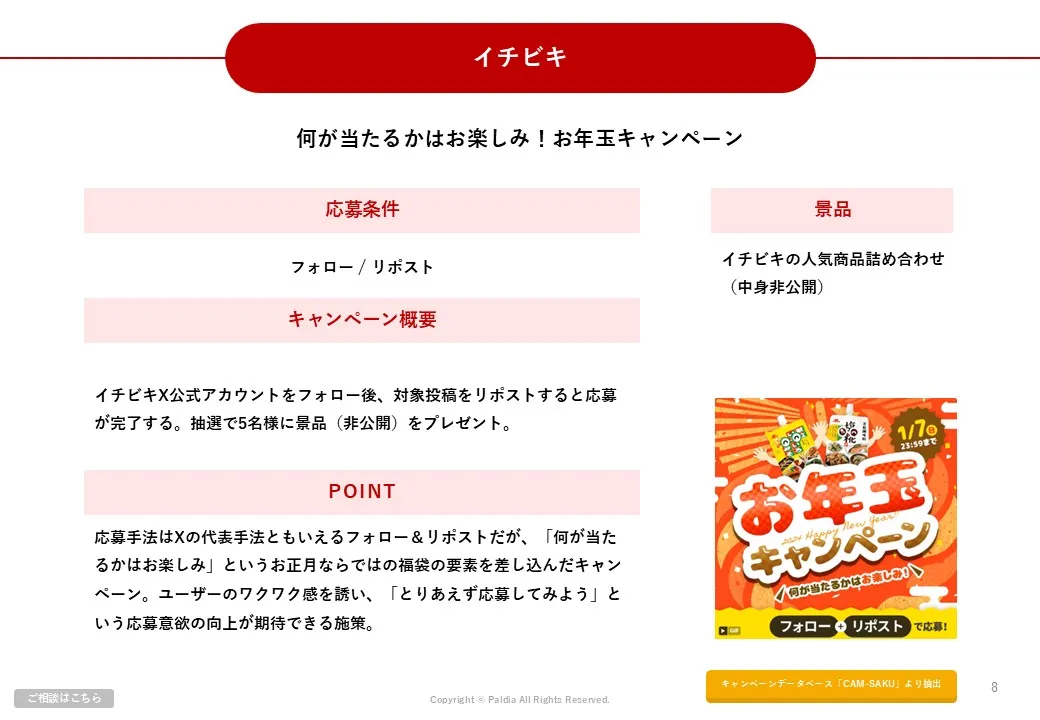 【SNS利用者数増加シーズン】お正月キャンペーン事例集②